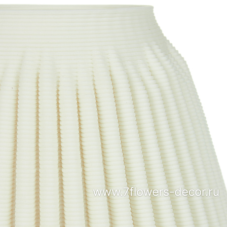 Ваза Иллюзия (керамика), 14x14xH21 см, для сухоцветов - фото 2