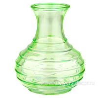 Ваза "Каури" (стекло), D16xH19,5 см - фото 1