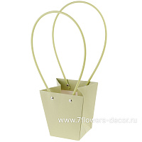 Сумка подарочная (картон), 12x8xH12,5 см, набор (10 шт), с ламинацией - фото 1