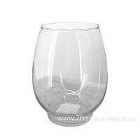 Ваза "Шивон" (стекло), D17xH35 см - фото 1