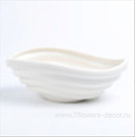 Кашпо "Flow" (керамика), 31x20,5xH11,5 см - фото 1