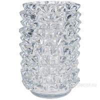 Ваза "Diamond" (стекло), D16xH24 см - фото 1