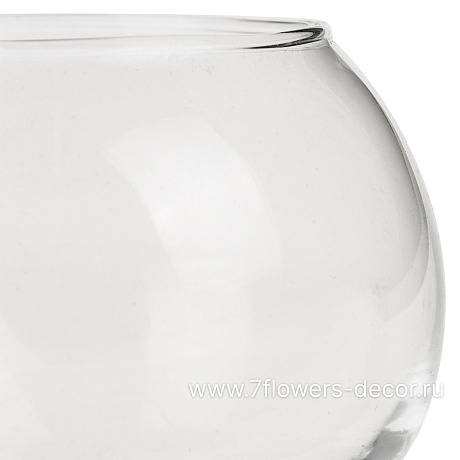 Ваза Шаровая (стекло), D7xH8 см, К - фото 2