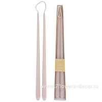 Свеча конус (воск), H42 см, набор (2 шт) - фото 1