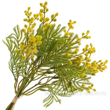 Букет искусственных веток Мимоза, H40 см - фото 1