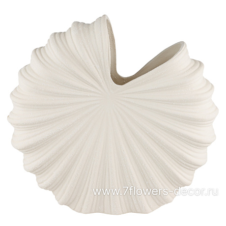 Ваза Seashell (керамика), 24,5x9xH24 см - фото 1