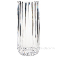 Ваза "Base V" (стекло), D11xH28 см - фото 1