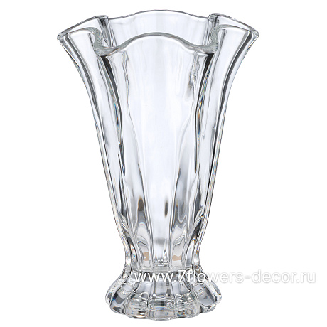 Ваза Tulip (стекло), D16xH23 см - фото 1