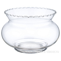 Ваза "Belly" (стекло), D13xH11 см - фото 1