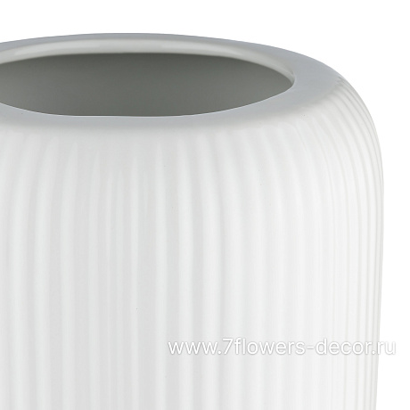 Ваза Bauhaus (керамика), D17хН40 см - фото 2