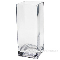 Ваза "Квадратная" (стекло), 10x10xH25 см, К - фото 1