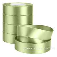 Лента атлас, 25 ммx25 ярд, набор (5 шт) - фото 1