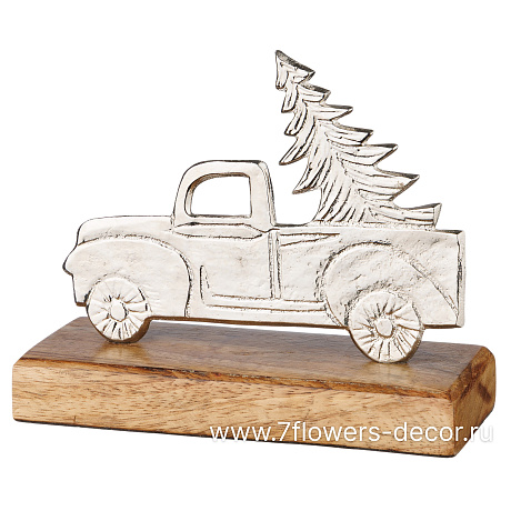 Фигура Машина (металл), 14xH11 см - фото 3