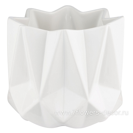 Кашпо Bauhaus (керамика), D16,5хН15,5 см - фото 1