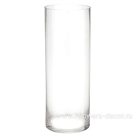 Ваза "Трубка 150" (стекло), D15xH40 см, К - фото 1