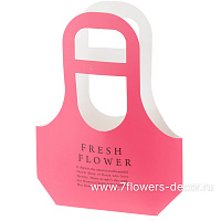 Сумка подарочная "Fresh Flowers" (картон), 25x9xH32 см, набор (10 шт) - фото 1