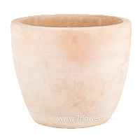 Кашпо Nobilis Marco "C-mterra Round" (терракота), D30xH24 см - фото 1