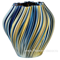 Ваза "Иллюзия" (керамика), D29xH29 см, для сухоцветов - фото 1