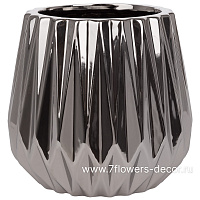 Кашпо (керамика), D14xH14,5 см - фото 1