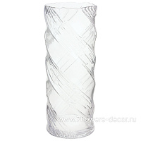 Ваза "Ирис" (стекло), D12xH30 см - фото 1