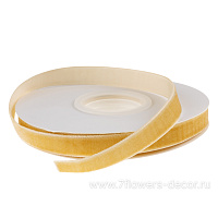 Лента декоративная (бархат), 12 ммx10 ярд - фото 1