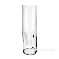 Ваза "ЭЛИША-1" (стекло), D12xH36,5 cм - фото 1