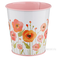 Кашпо (металл), D10xH10 см - фото 1