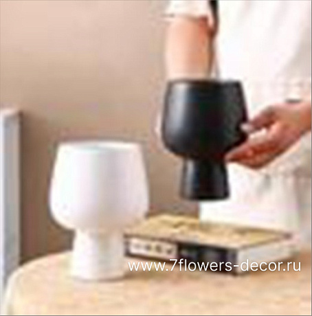 Кашпо Magnetic (керамика), D15xH20 см - фото 1