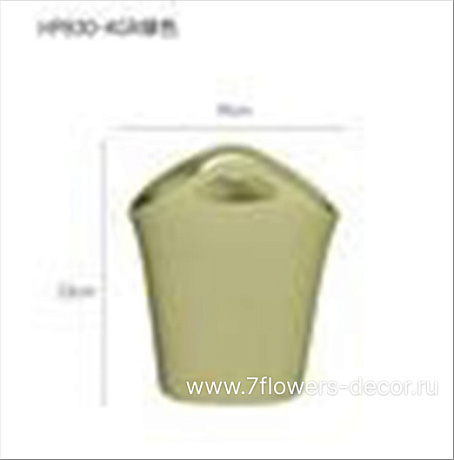 Ваза Сумка, 19x9xH23 см - фото 1