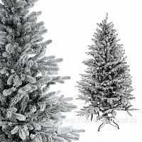 Ель искусственная заснеженная "Орловская" (ПВХ,ПЭ), D118xH180 см - фото 1