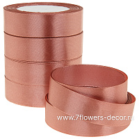 Лента атлас, 25 ммx25 ярд, набор (5 шт) - фото 1