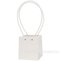 Сумка подарочная "Roses" (картон), 11,5x10,5xH13 см, набор (10 шт), с ламинацией - фото 1