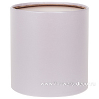 Коробка шляпная "Мини", D14xH14 см, без крышки, перламутр - фото 1