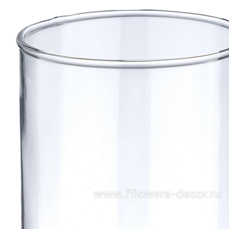 Ваза Column (стекло), D8xH20 см - фото 2