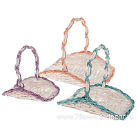 Корзина плетеная "Кант" (ива), 37x27xH9/30 см - 24x16xH6/21 см, набор (3 шт) - фото 1