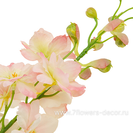 Цветок искусственный Дельфиниум, Н94 см - фото 2