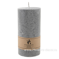 Свеча цилиндр "Бермингем" (пальмовый воск), D7хН15 см - фото 1