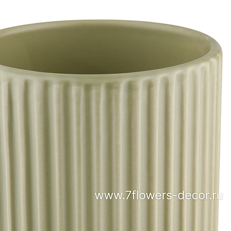 Кашпо (керамика), D10,5xH18 см - фото 2