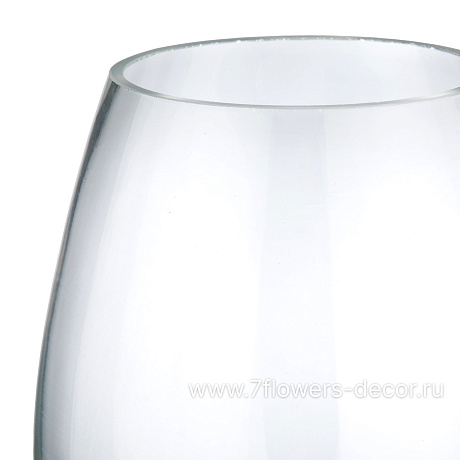 Ваза Шивон (стекло), D10xH20 см - фото 2