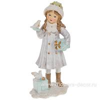 Фигура "Девочка" (полирезин), 8x6,5xH15,5 см - фото 1