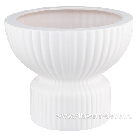 Кашпо Bauhaus (керамика), D18хН15 см - фото 1