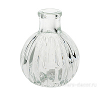 Ваза "Бышка" (стекло), D6,5xH7,5 см - фото 1