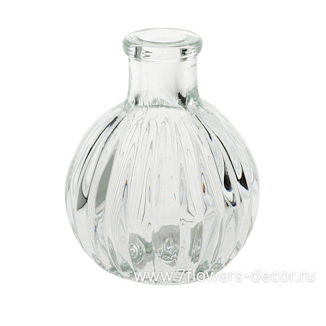 Ваза Бышка (стекло), D6,5xH7,5 см - фото 1