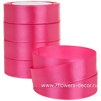 Лента атлас, 25 ммx25 ярд, набор (5 шт) - фото 1