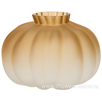 Ваза "Frosty fruit" (стекло), D21,5xH16 см - фото 1