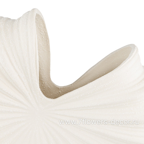 Ваза Seashell (керамика), 24,5x9xH24 см - фото 2