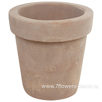 Кашпо Nobilis Marco "Mterra Cone", (терракота), D22хН22 см - фото 1