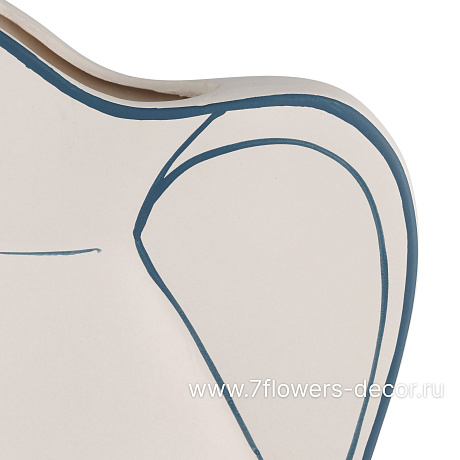 Ваза Кувшин. Санторини (керамика), 21x6xH29 см - фото 2