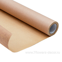 Бумага крафт бурый, 58 смx10 м, 80 г/м2 - фото 1