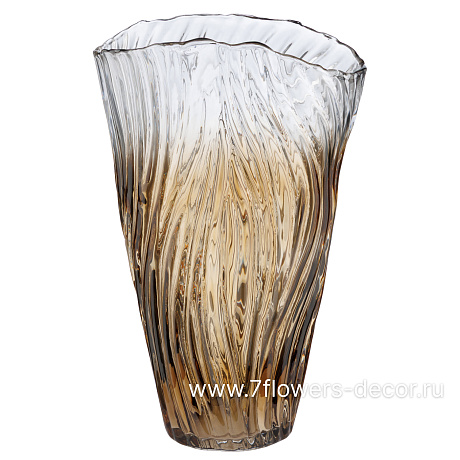 Ваза Garden (стекло), D22xH35,5 см - фото 1